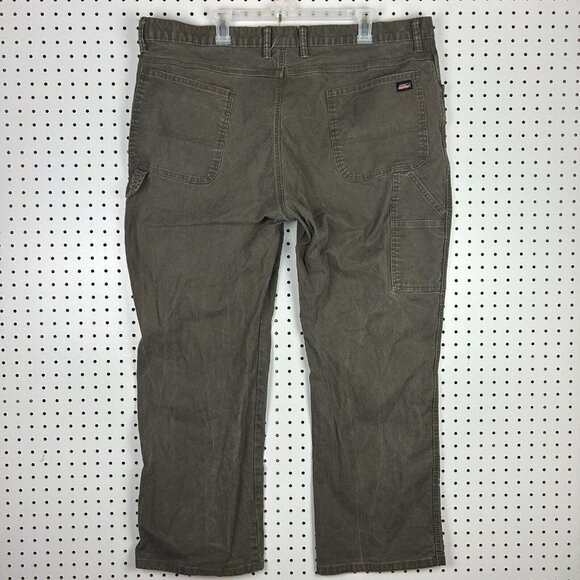 Dickies Army Green Carpenter Pants 42x30 Tactical Outdoor Work Wear Men Military - Picture 1 of 7
